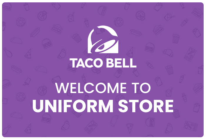 Taco Bell Login Banner